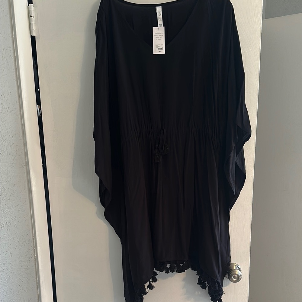 Swim coverup black